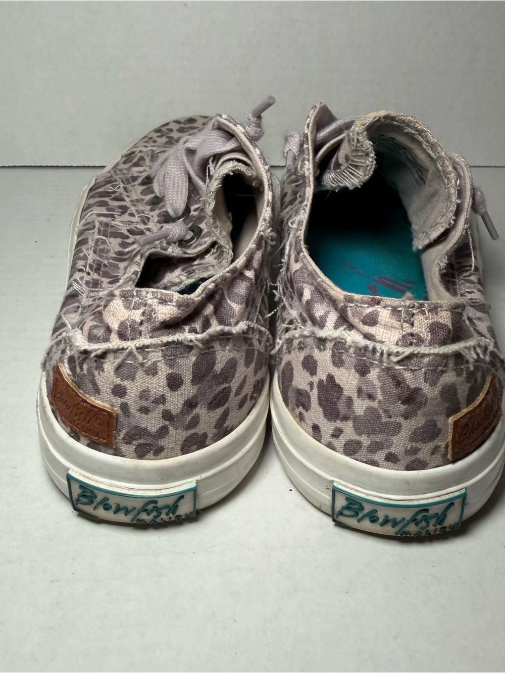 Blowfish Malibu Leopard Print Sneakers Women’s 7.5 - Picture 3 of 7
